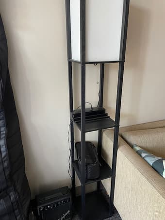 3-in-1 Shelf Floor Lamp 1
