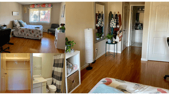 VERY LARGE MASTER SUITE WITH PRIVATE BATHROOM AND HUGE WALK IN CLOSET 2