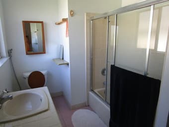 Large master bedroom & bath -furnished 3