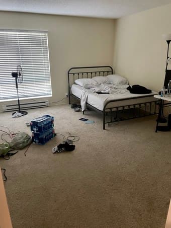 Master Bedroom by Campus in High-End Oak Creek Apartments 2