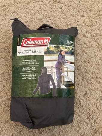 Brand new Coleman Women's rain jacket 1