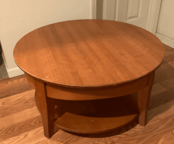 Round coffee table 1