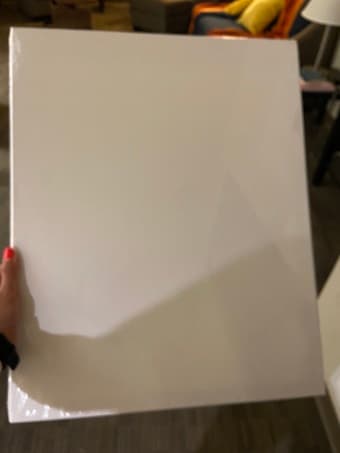 brand new painting canvas (2 sizes) and small easels 1