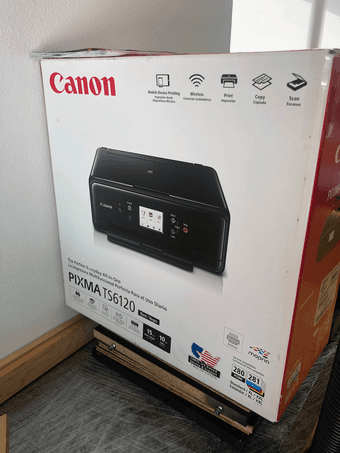 Canon Wireless Printer Pixma TS6120 with additional ink 3