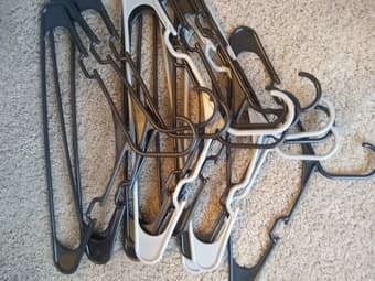about 80 hangers (all not pictured) 1
