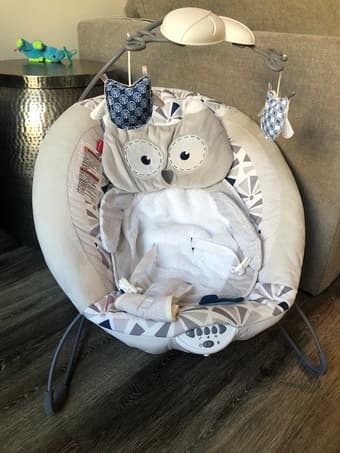 Newborn Baby Supplies: Breast Friend, Jungle Gym, Bouncy Chair, 3