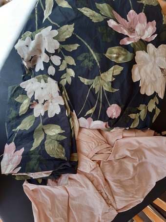 Bed Sheets Twin Bed - used only once - like new! 1