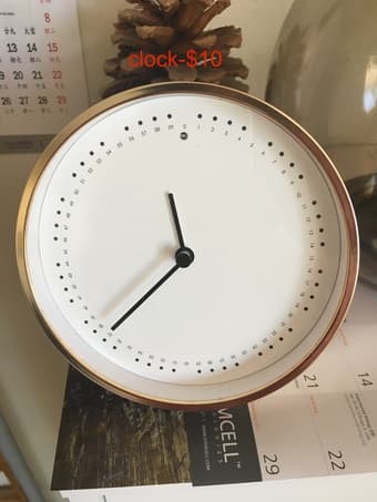 clock, sunglass, nail clippers 1