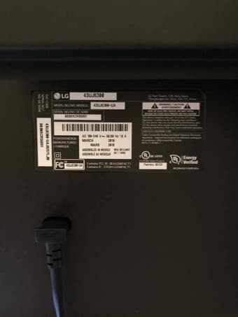 MOVING SALE:  LG 43" Smart TV + stand; 3