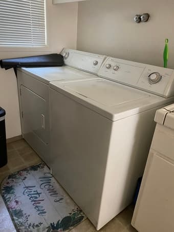 Whirlpool washer and dryer 1