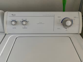 Whirlpool washer and dryer 2