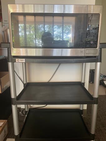 LG Microwave - (Comes with free cart) (obo) 1