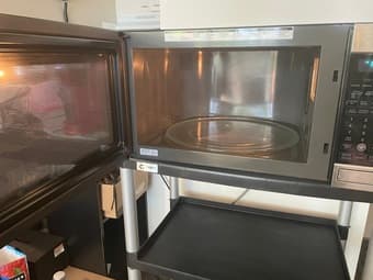 LG Microwave - (Comes with free cart) (obo) 2
