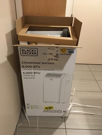 BLACK+DECKER BPACT08WT Portable Air Conditioner 1