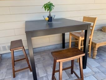 Stools and chairs for counter height table 2