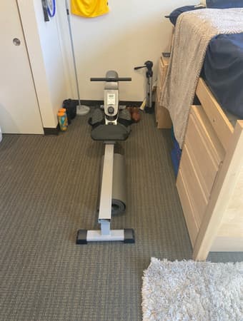 Entry-level rowing machine, used for a year 2