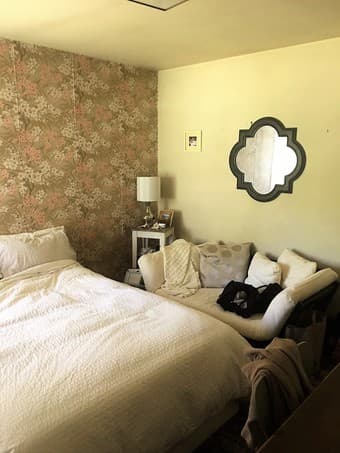 Large single bedroom with its own bathroom for rent in a single family 1