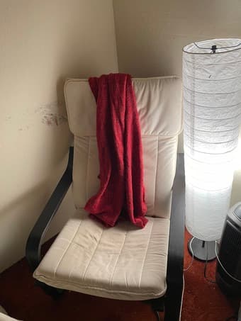 IKEA Armchair + Lamp 1
