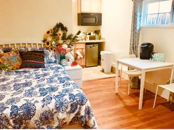 Cozy furnished studio near Stanford, Facebook, downtown PA from Sept 1
