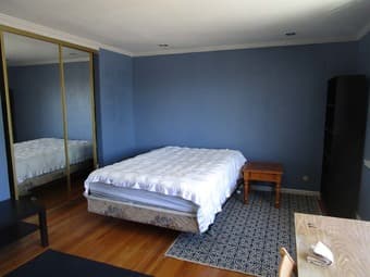 Large master bedroom & bath -furnished 1