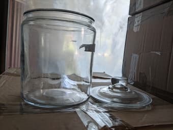 Glass Storage Heritage Hill Jar 1