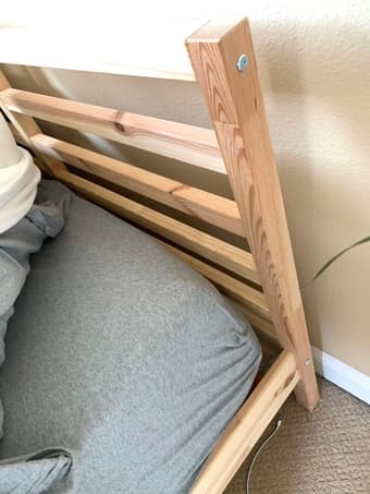 Bed frame for full-sized bed! 2