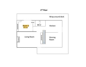 Bedroom Available, Menlo Park (The Willows) 3