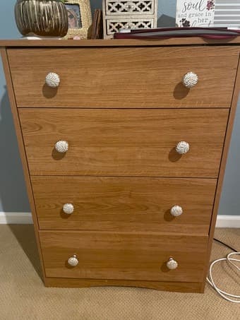 IKEA Dresser w/ Anthropology Knobs 1