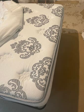 New Queen Mattress & Bed Stand 3