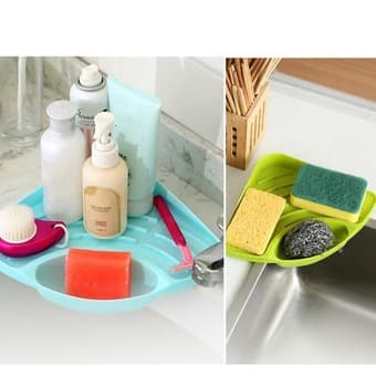 Bathroom set (sink caddy/toothpaste/foam soap) 3