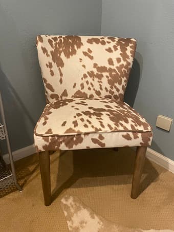 Cowhide Chair from World Market 3