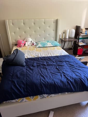 Bed frame and mattress for sale 2