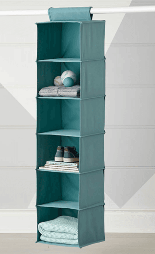 Hanging Organizer (6 sections), Picture frame (wooden white) 1