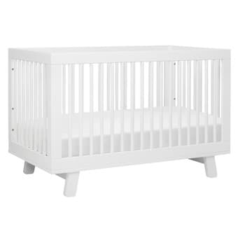Babyletto white crib 1