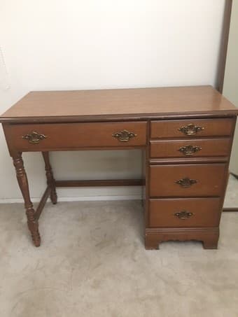 Shelf organizer, desk, floor lamps, lateral file cabinet - can deliver 2