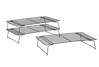 Wilton Excelle Elite 3-Tier Cooling Rack for Cookies, Cake and More 3