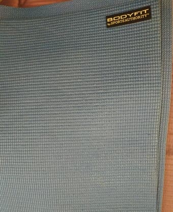 Blue Bodyfit Yoga Mat, Mat Size: 5 Mitre 1