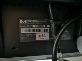 hp Monitor 21.6 inch w2216h 1