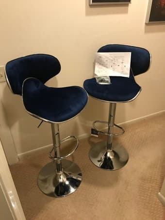 Barstools, set of 2 -- NEW 1