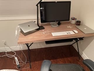 West Elm Desk  28Wx54Lx30H 2
