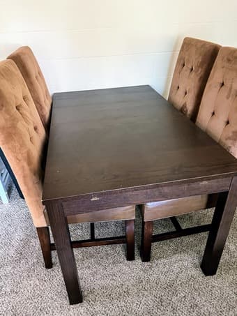 Dining table - dark brown, IKEA 1