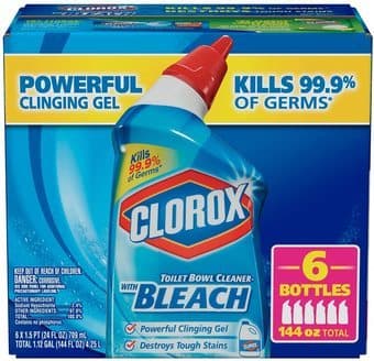 New Clorox Toilet Bowl Cleaner with Bleach 2