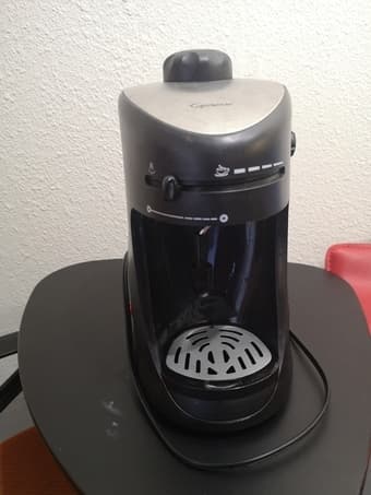 Capresso Espresso Machine + coffee espresso tamp 1