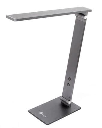Metal LED desk lamp - 4 lighting modes, adjustable angle - $20 OBO 1
