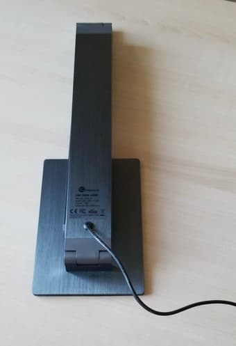Metal LED desk lamp - 4 lighting modes, adjustable angle - $20 OBO 3