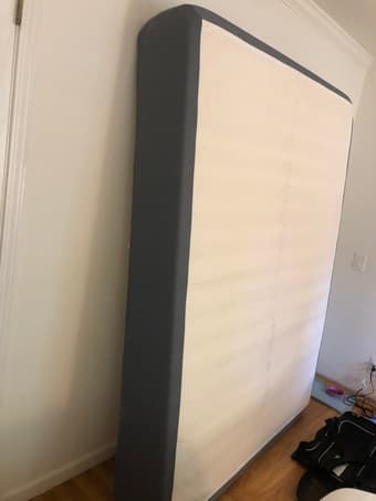 Queen Platform Bedframe + Mattress 3