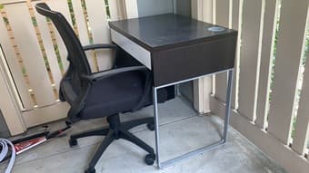 Study desk and seat 1