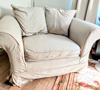 Pottery Barn Charleston Grand Sofa + Chair-and-a-half 2