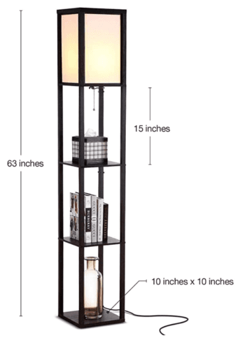 Contemporary Shelf Lamp 1