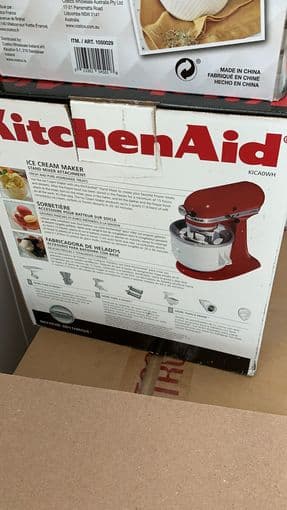 KitchenAid icecream maker and ceramic bowls 2
